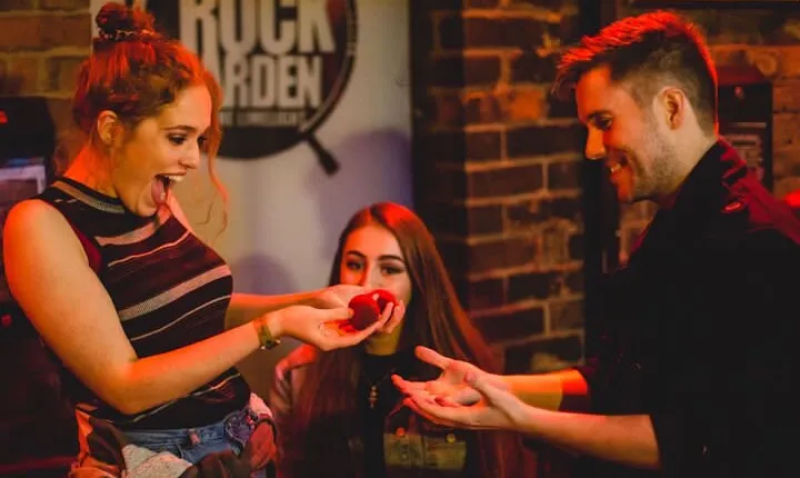 Intimate Magic Show on the Hollywood Walk of Fame