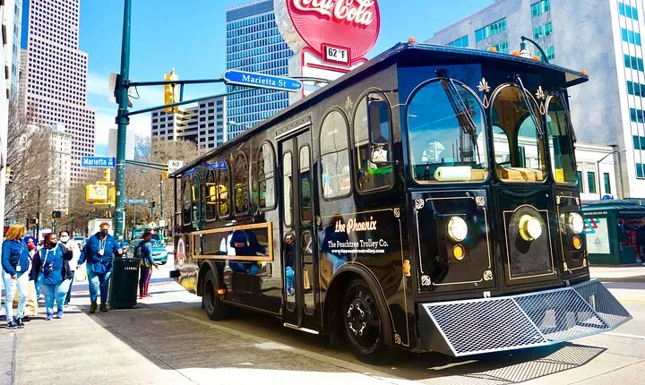 90-Minute Narrated Sightseeing Trolley Tour in Atlanta