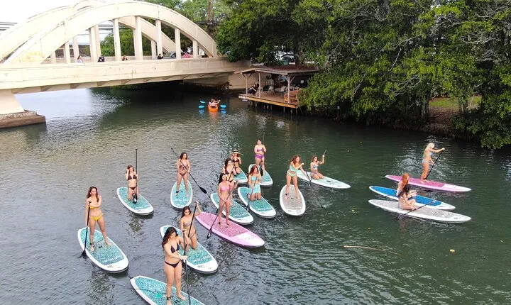 Haleiwa River Paddle Board Rental with Blue Planet Adventure Co.