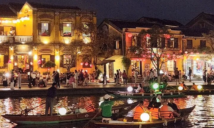 Marble Mountains - Hoi An City- Night Market- Sampan Boat Ride
