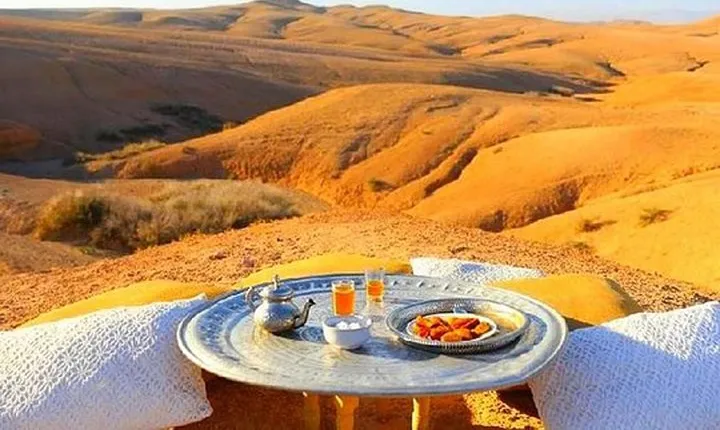 Agafay Desert Day Trip & Atlas Mountains with Camel Ride