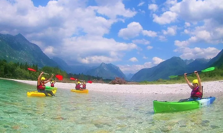 Kayak Trip On Soca River