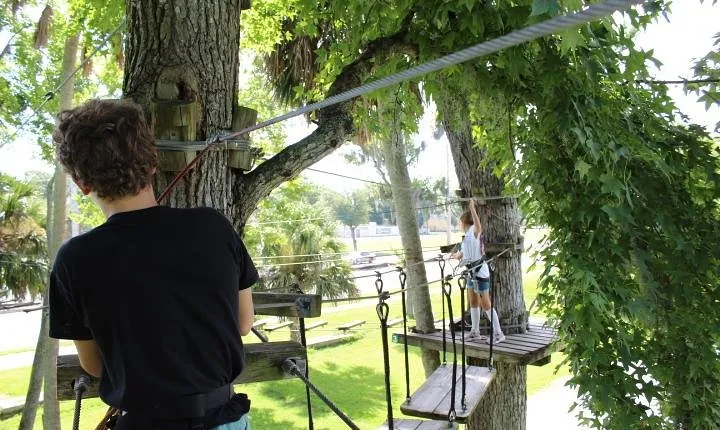 Zipline Adventure through Tuscawilla Park