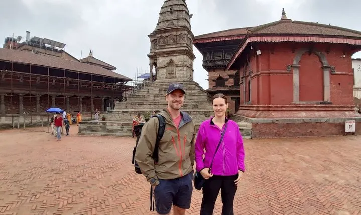 Half-Day Private Tour around Bhaktapur and Syambhunath Stupa