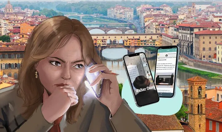 Discover Florence while playing! Escape game - The Walter case