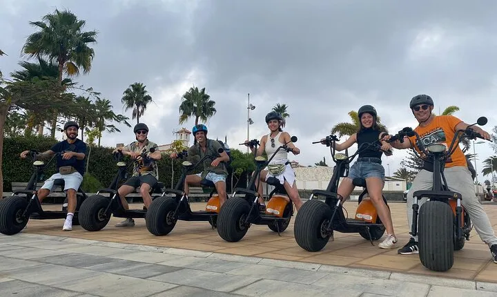 Rent an E-Scooter Chopper 2 seater : Playa del Ingles,Maspalomas and Meloneras
