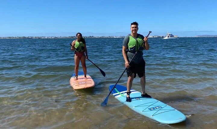  Stand up Paddle Board Lesson on The San Diego Bay 