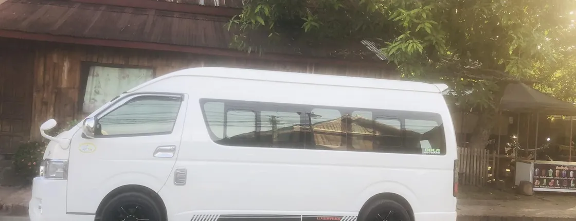 Private guided transfer from Vientiane to Luang Prabang