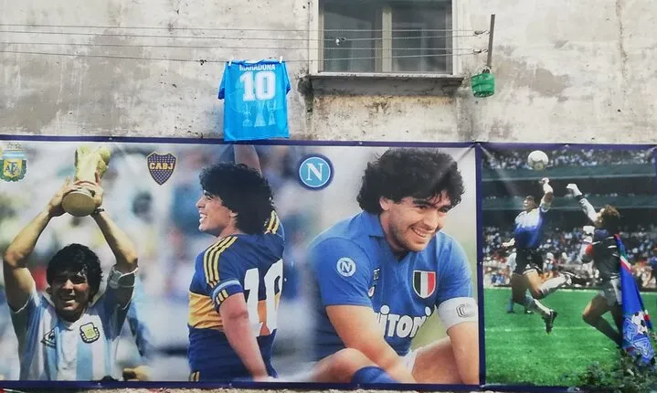 Naples : Maradona private guided tour 