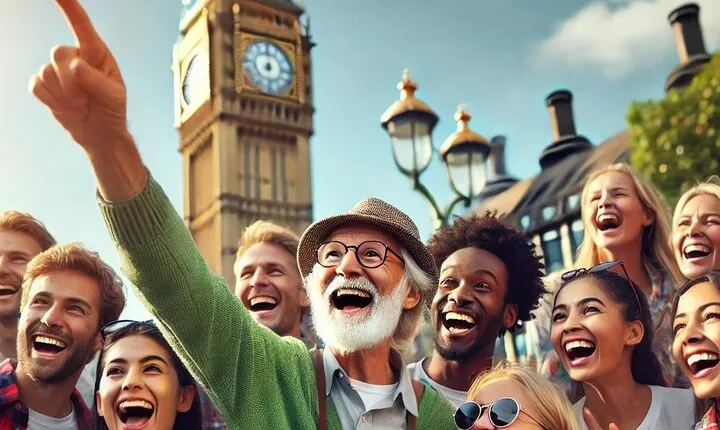 1 Hour Guided AI Walking Tour from Big Ben London in Any Language