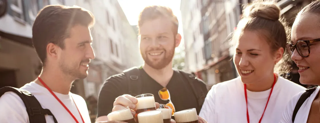 Düsseldorf brewery tour including 3 "Alt" beer