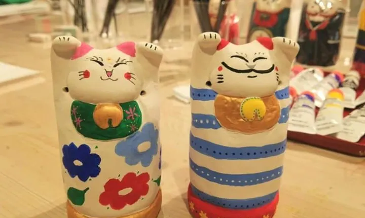 Maneki Neko painting experience