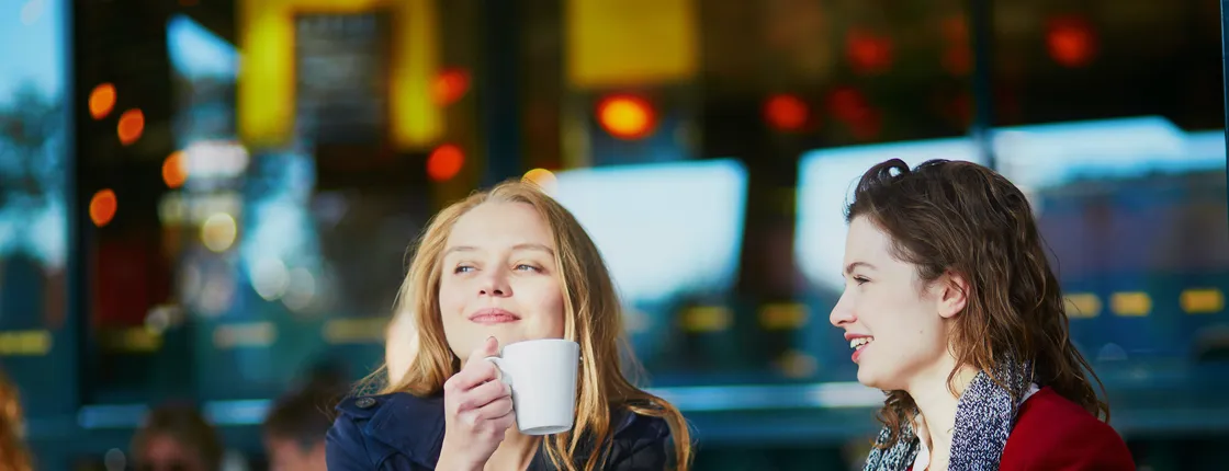 Conversation in French and Coffee at Cafe de Flore