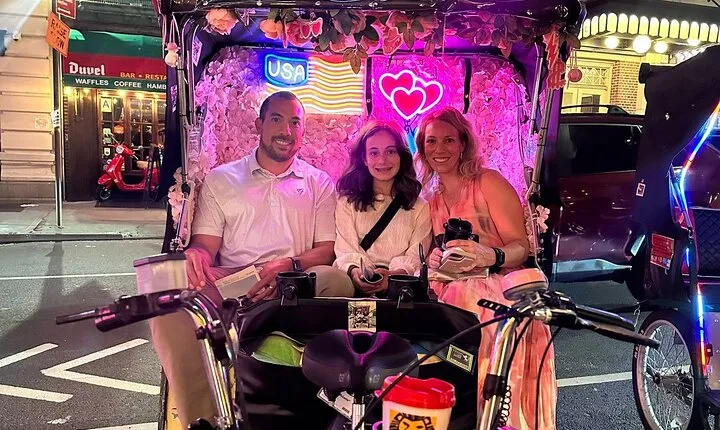 New York City Holiday Pedicab Tour