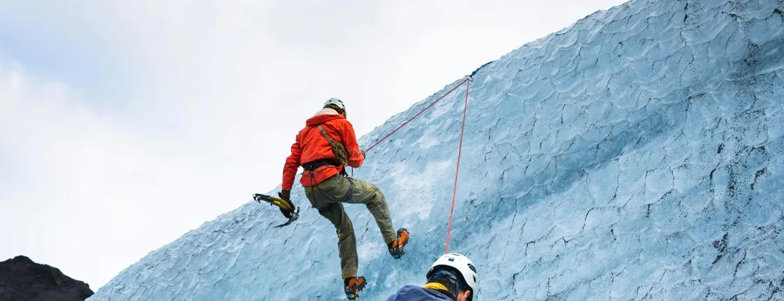 Sólheimajökull glacier adventure with optional ice climbing