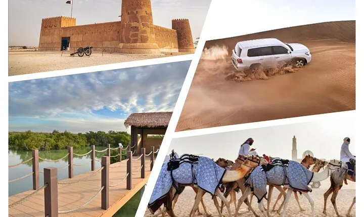 Combo Culture & Adventure: North Qatar Heritage & Desert Safari