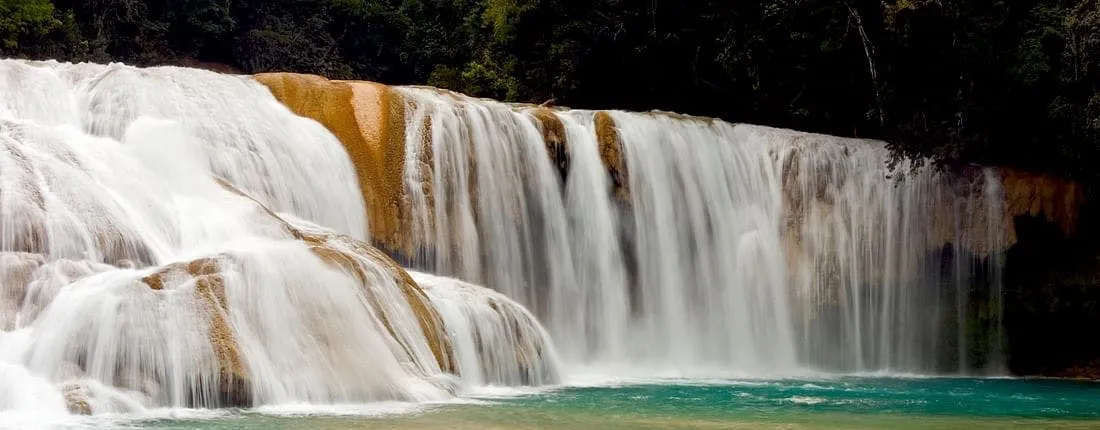 Agua Azul and Misol-Ha waterfalls full-day trip from Palenque