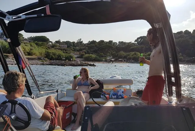 Private Boat Charter including Water Sports in Bay of St Tropez