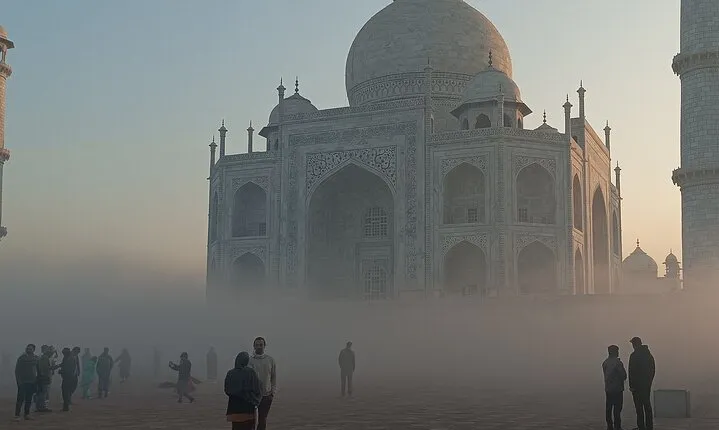 Skip The Line - Sunrise View Of Tajmahal From Delhi By Car