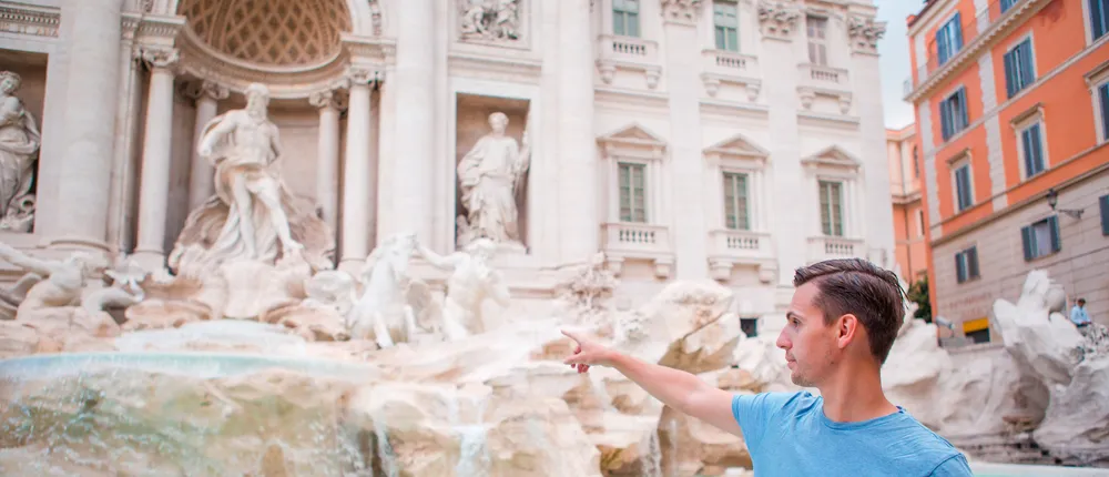 Piazzas and fountains of Rome walking tour