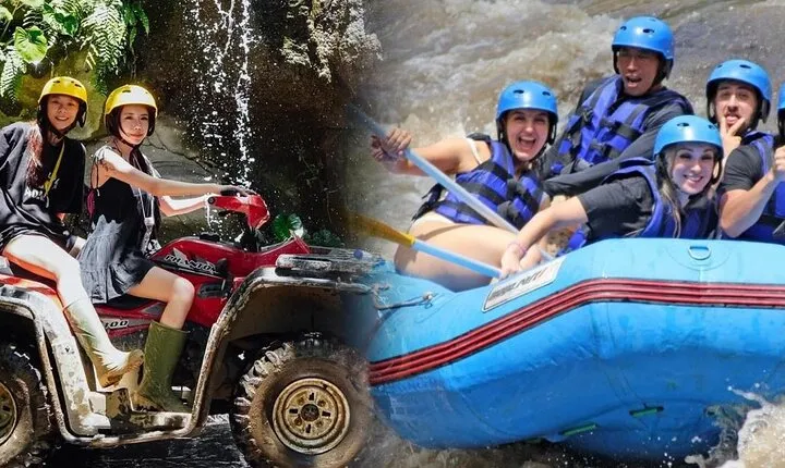 Private Bali ATV Ride Commbination white water rafting