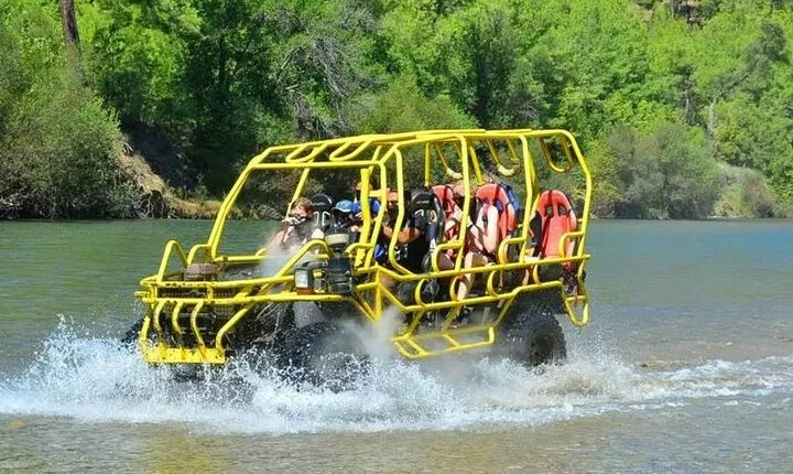 Antalya Monster Combo Tour With Monster Jeep, Rafting, & Zipline
