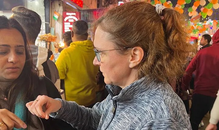 Agra : Best Evening Street Food & Local Bazar Tour in Agra.