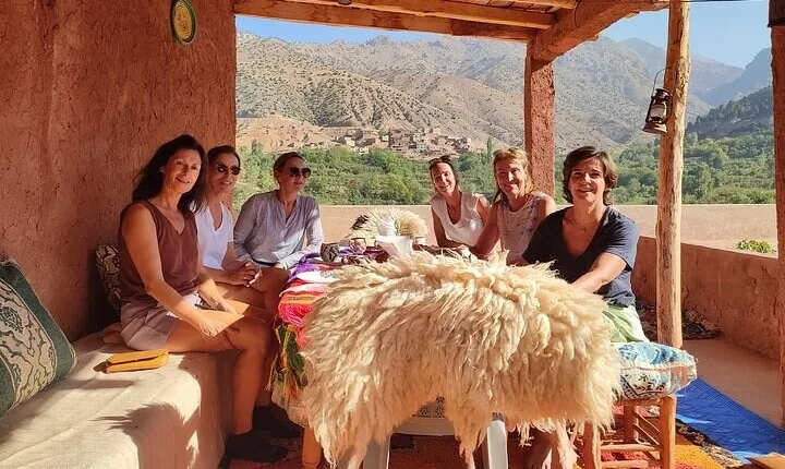 Atlas Mountains, 3 Grand valleys, Waterfalls, camel ride, berbers day trip