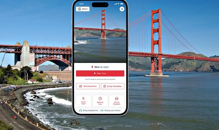 Self-Guided Palace of Fine Arts to Golden Gate Bridge Audio Tour
