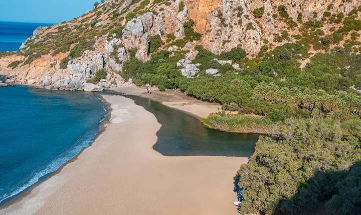 Day Tour to Preveli Tropical Beach and Palm Forest from Heraklion