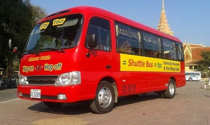 Phnom Penh Hop-on Hop-off Highlight Tour including Killing Fields