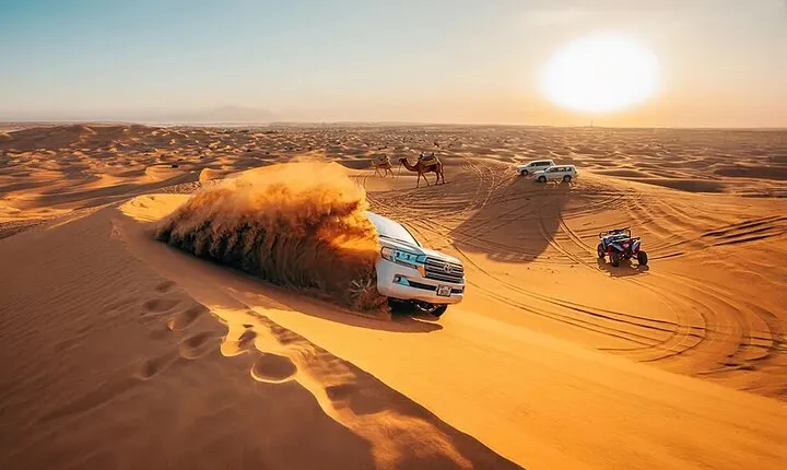 Desert Safari With BBQ Dinner, Quad Ride And And Sand-boarding