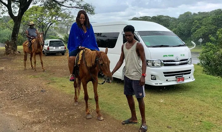Explore Montego Bay to Horse Back Riding, River Tubing, Blue Hole