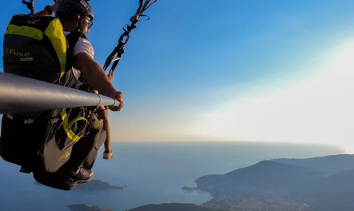 Paragliding in Budva with Certified Pilot (Free Pick-Up Included)