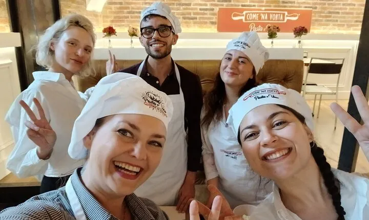 Pasta and Tiramisu Cooking Class at Come Na Vorta Navigli Milan