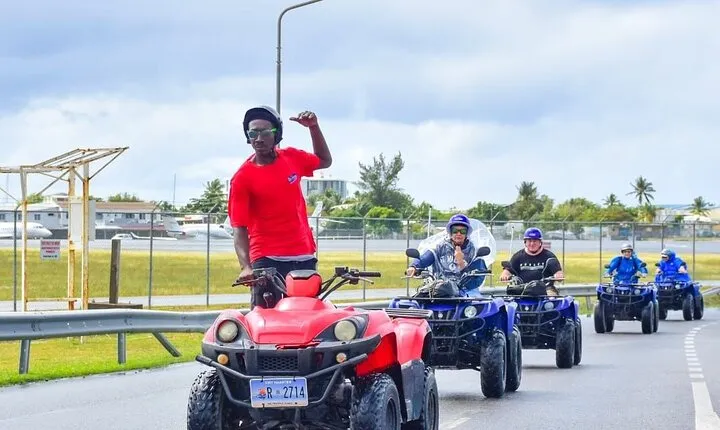 Guided ATV/QUAD Tour of Sint Maarten/St. Martin