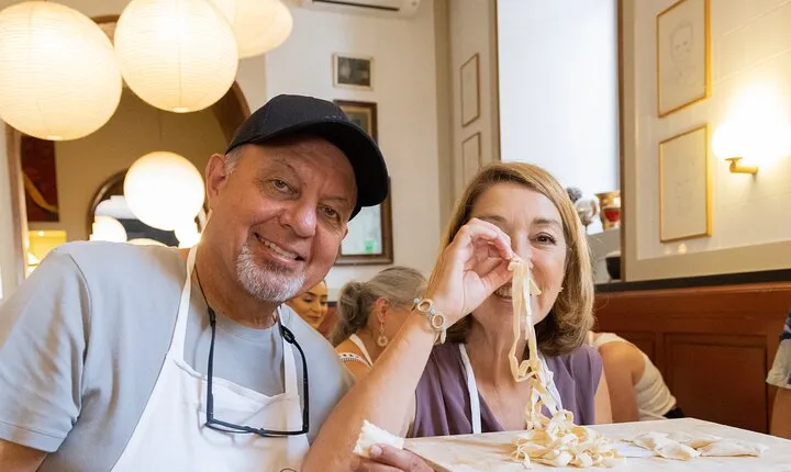 Top Class of Ravioli, Fettuccine and Tiramisu Workshop in Rome