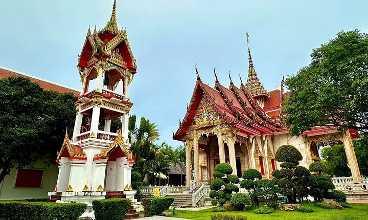 Phuket's Cultural Heart: Wat Chalong & Old Town Tour
