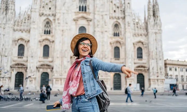 Milan Photoshoot with the Cathedral 
