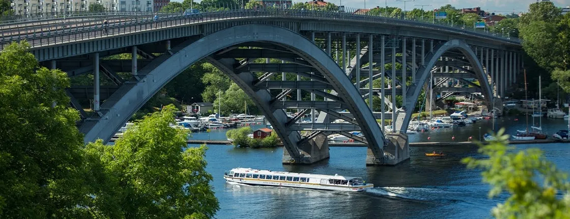 Under the Bridges of Stockholm Boat Tour