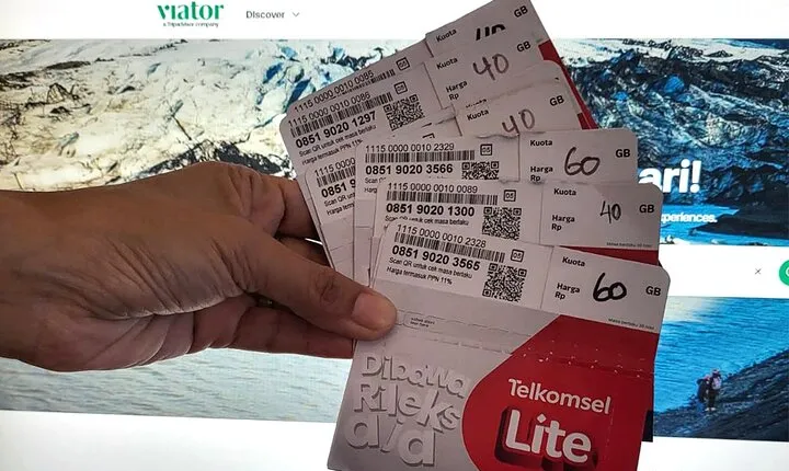 Bali Esim Telkomsel Provaider Valid 30 Days By Hey Bali