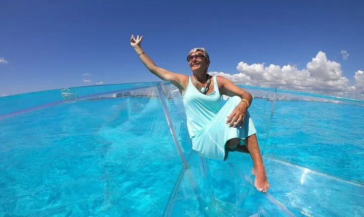 Clearboat: Glass-bottom boat ride to the Caribean Sea