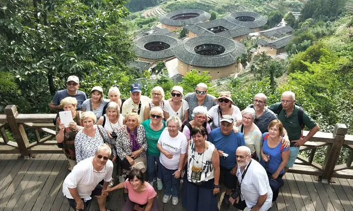 Fujian Tulou Private Day Tour to World Heritage Site Tianluokeng Tulou Cluster