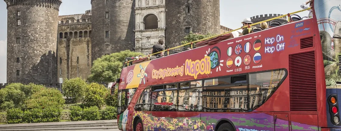 Naples hop-on hop-off bus 24-hour tickets