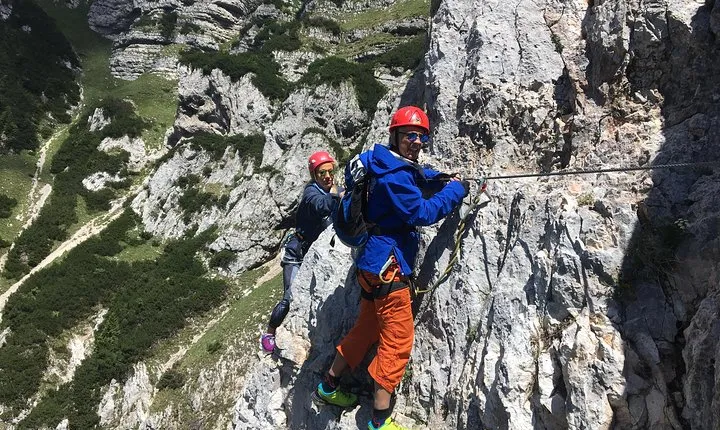 Via ferrata of the Eagles