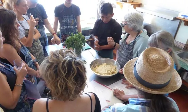 Tour a NGO non profit Vocational Training Center Amigos de Santa Cruz and explore the Mayan village
