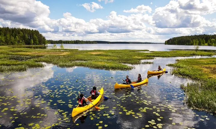Authentic Reindeer Farm and Canoe Experience from Rovaniemi
