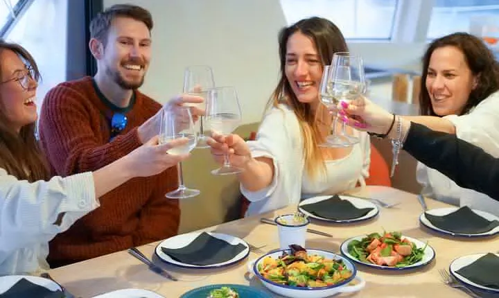 Dinner Sunset Small Group Sailing on the Mediterranean Barcelona