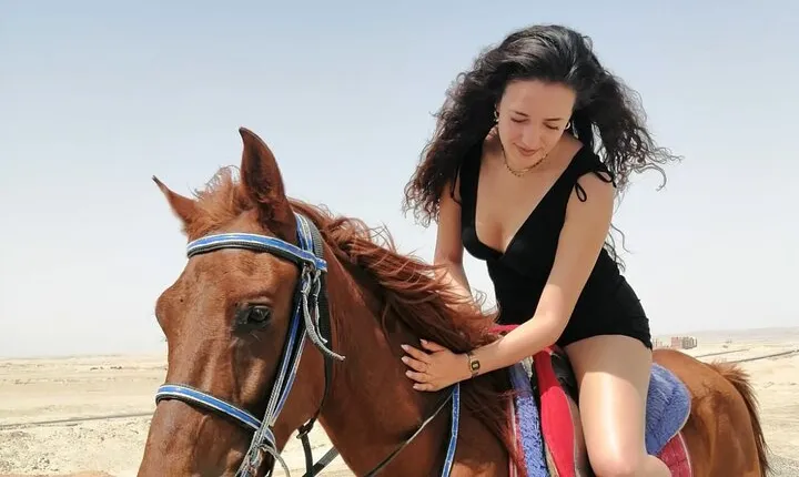 Horse riding on the sea with Transfer in Sharm El Sheikh