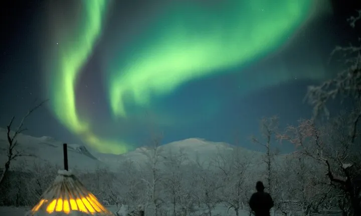 Sami gourmet evening with Northern Light